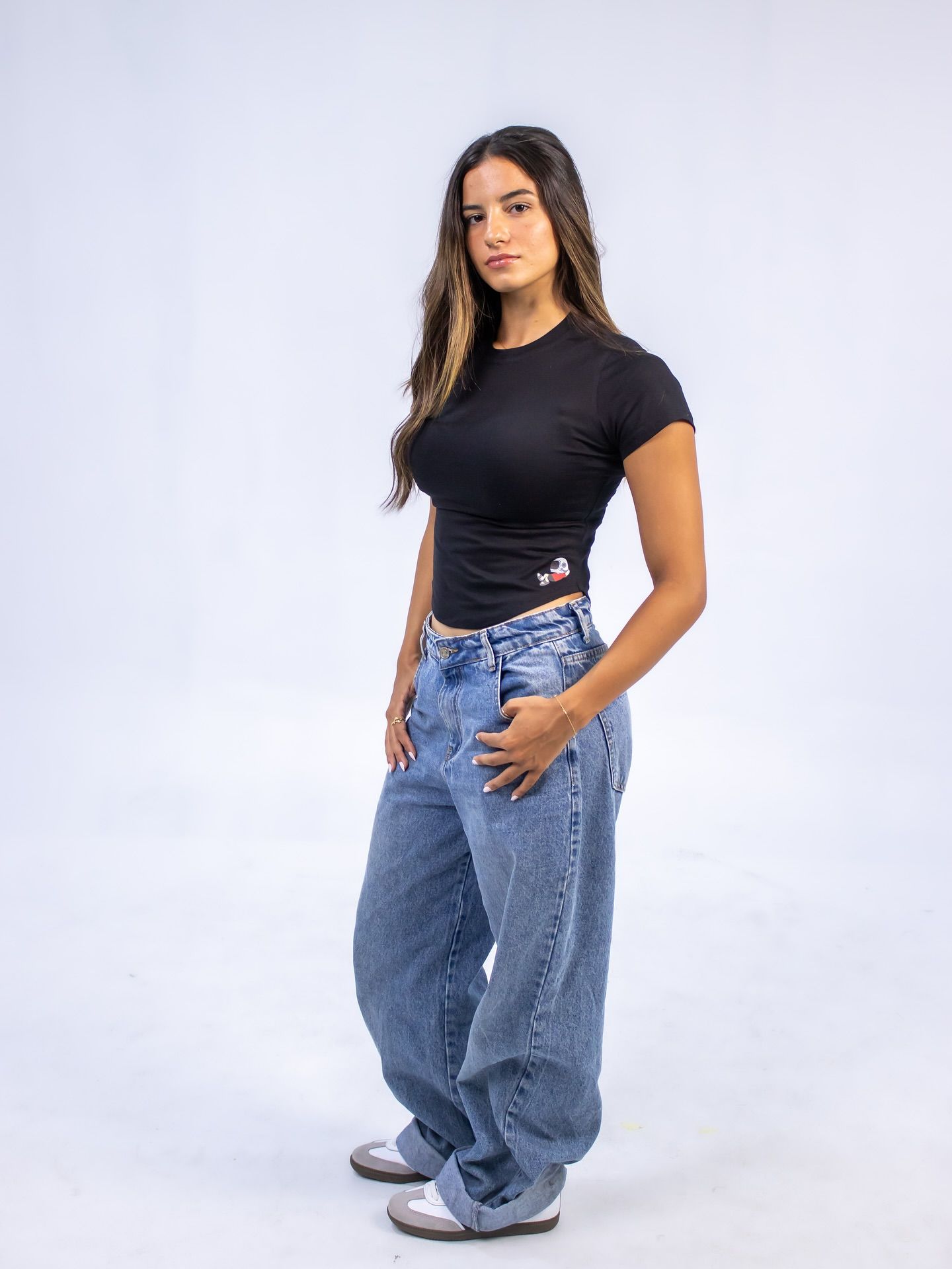 Black baby Tee thumbnail