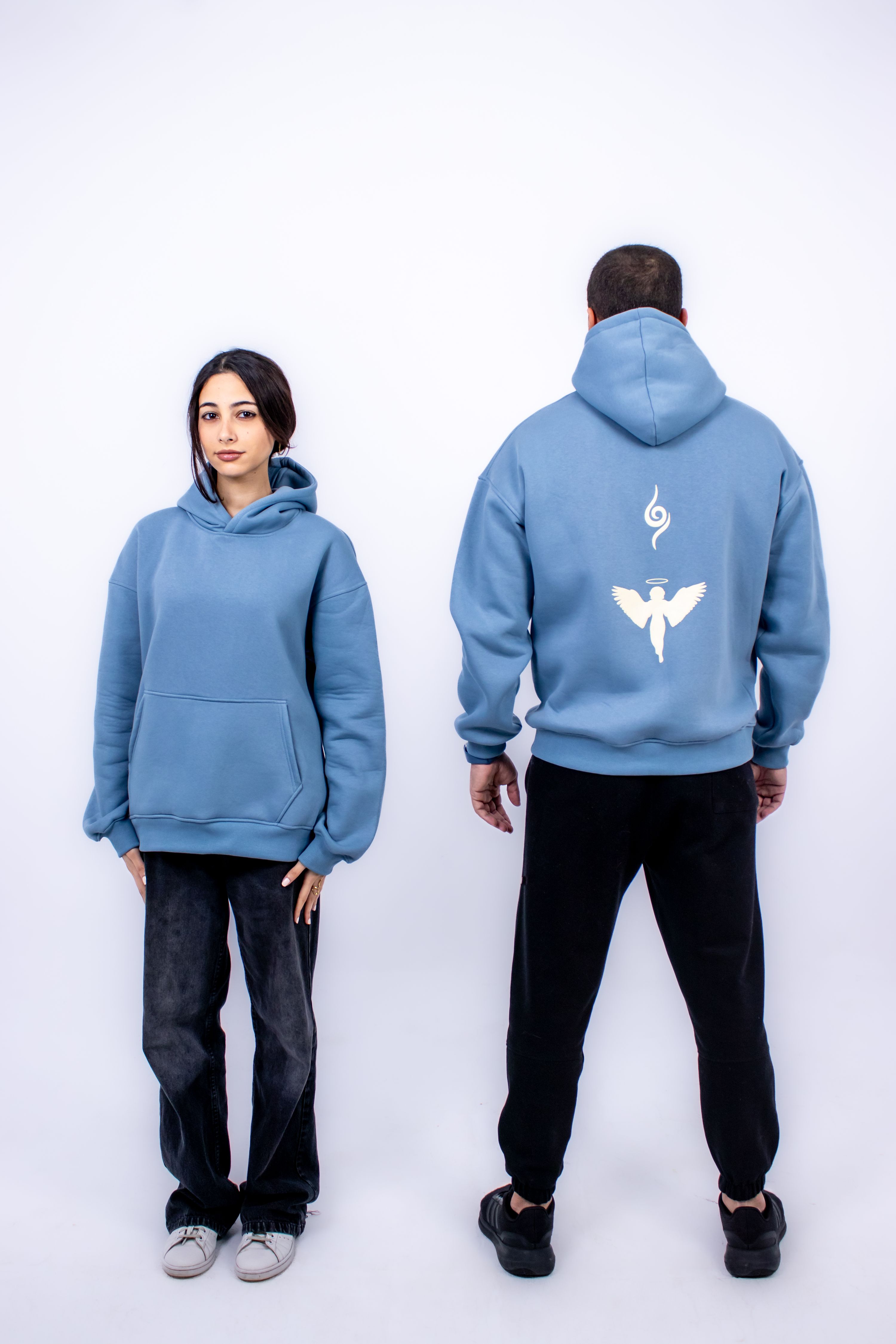 Dusty printed hoodie thumbnail