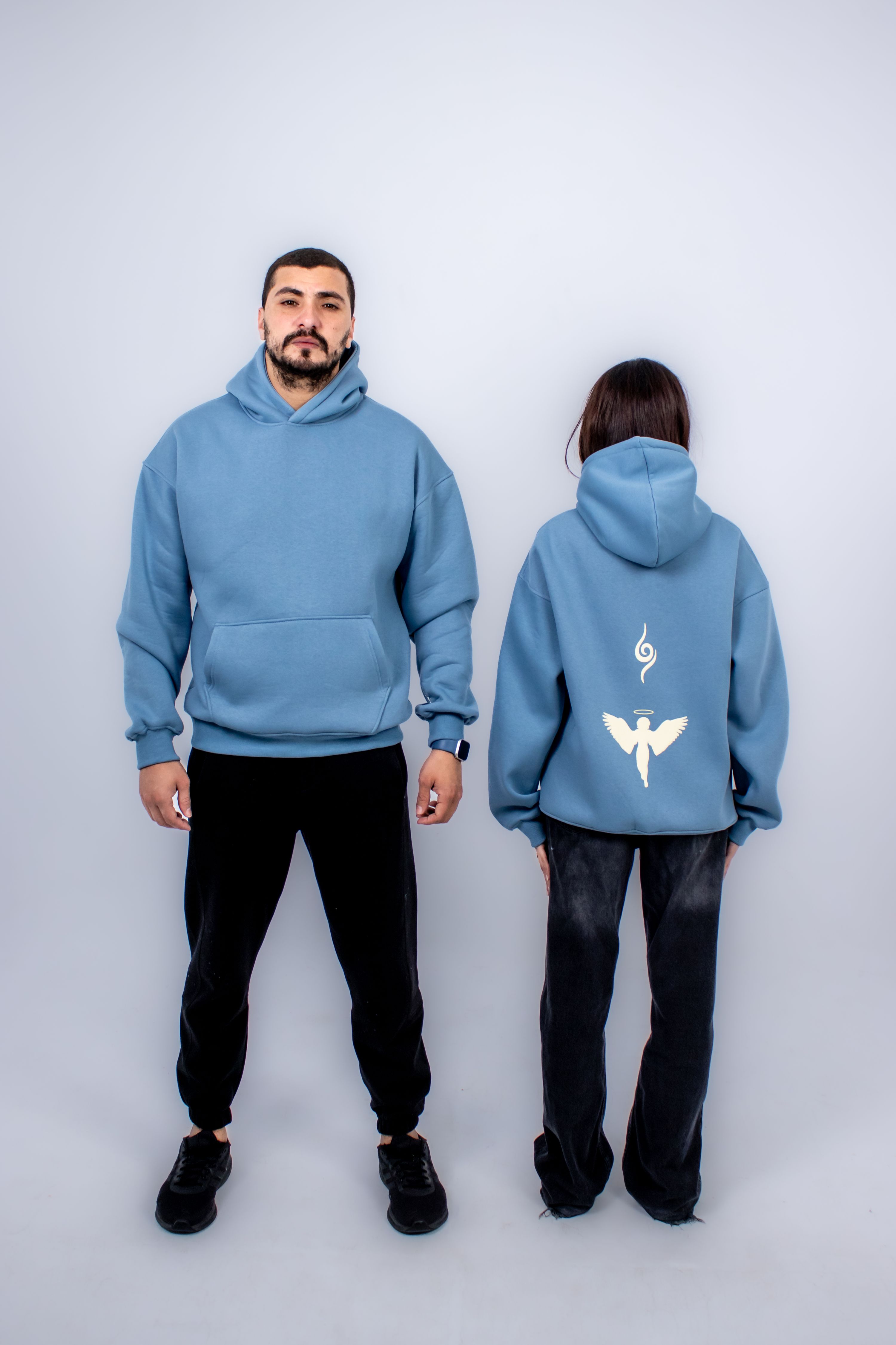 Dusty printed hoodie thumbnail