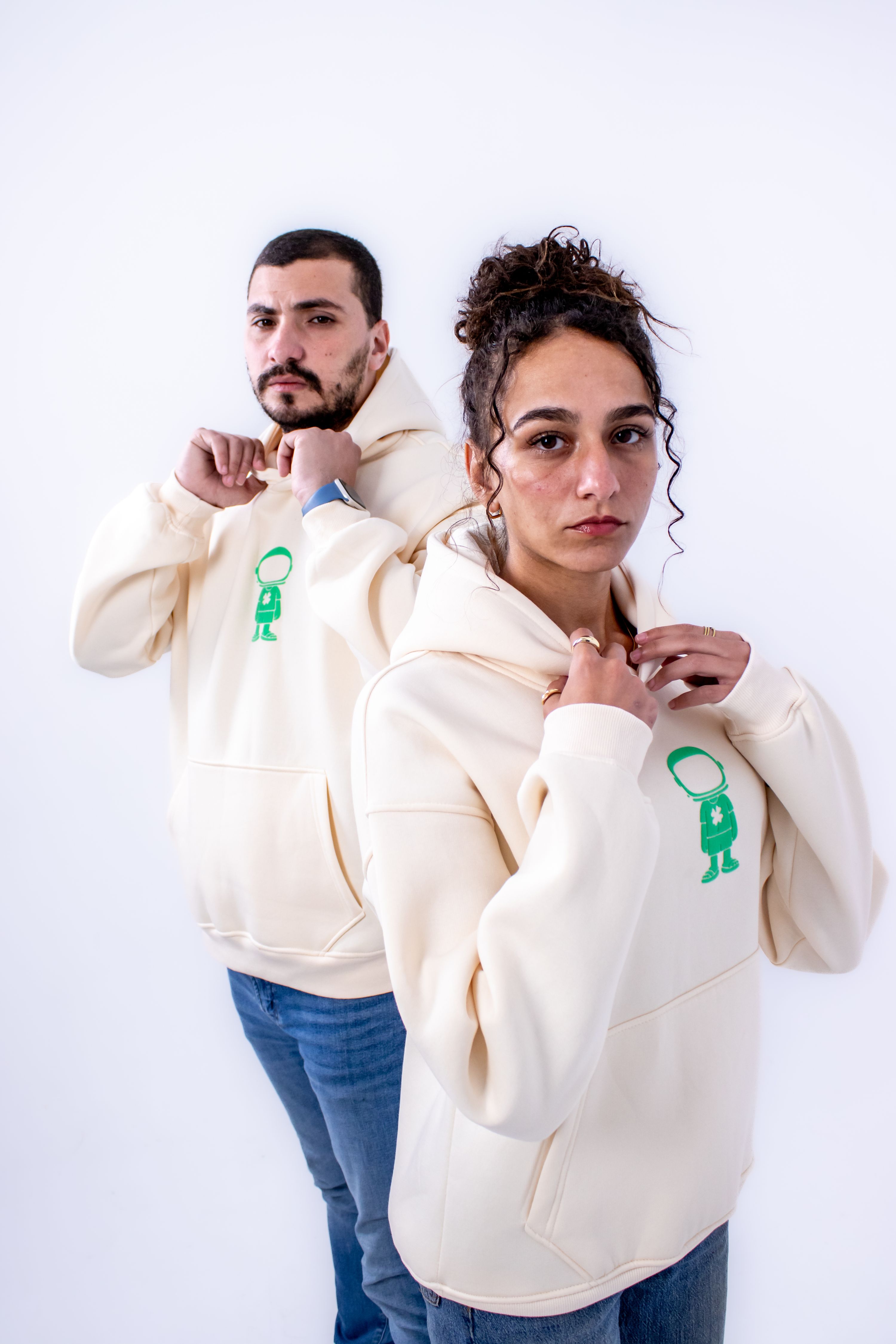 Creamy lucky hoodie thumbnail