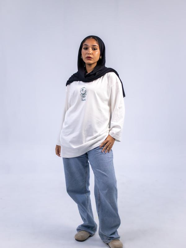 Off White seeny hijabi tee